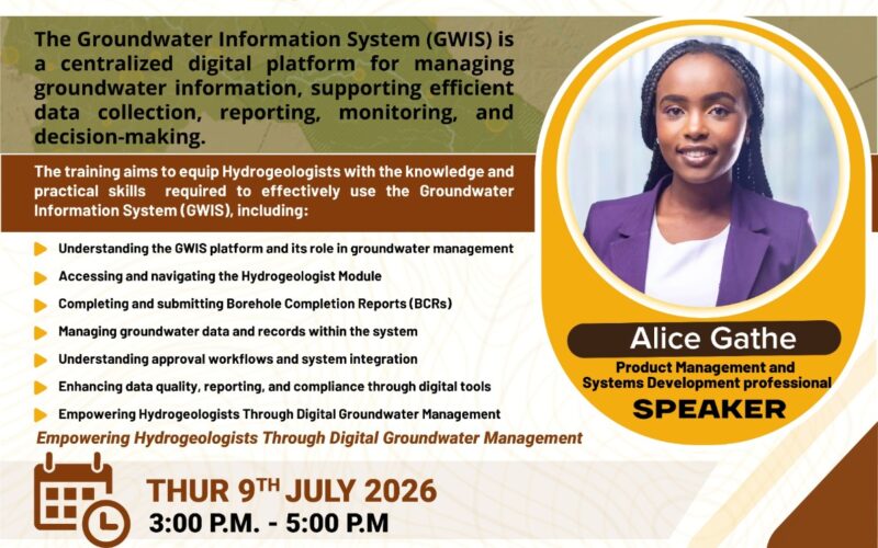 Groundwater Information Management System – Webinar 1. Session 006