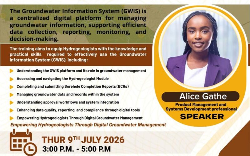 Groundwater Information Management System – Webinar 1. Session 006